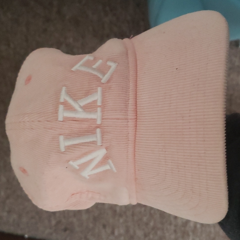 Light pink Nike Corduroy snapback hat